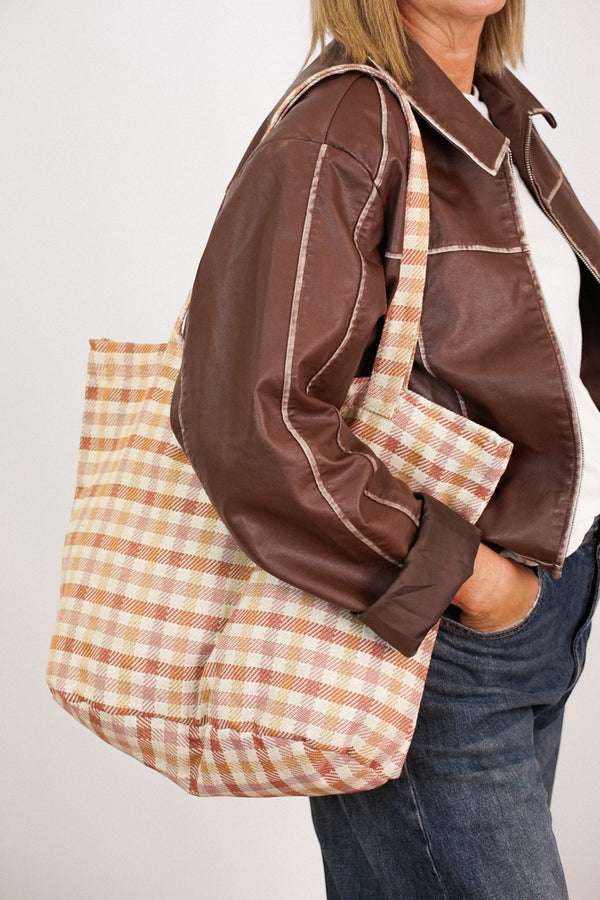 Zia Large Zipper Bag