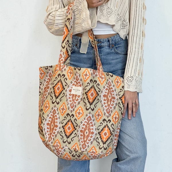 Bolsa Grande Ikat