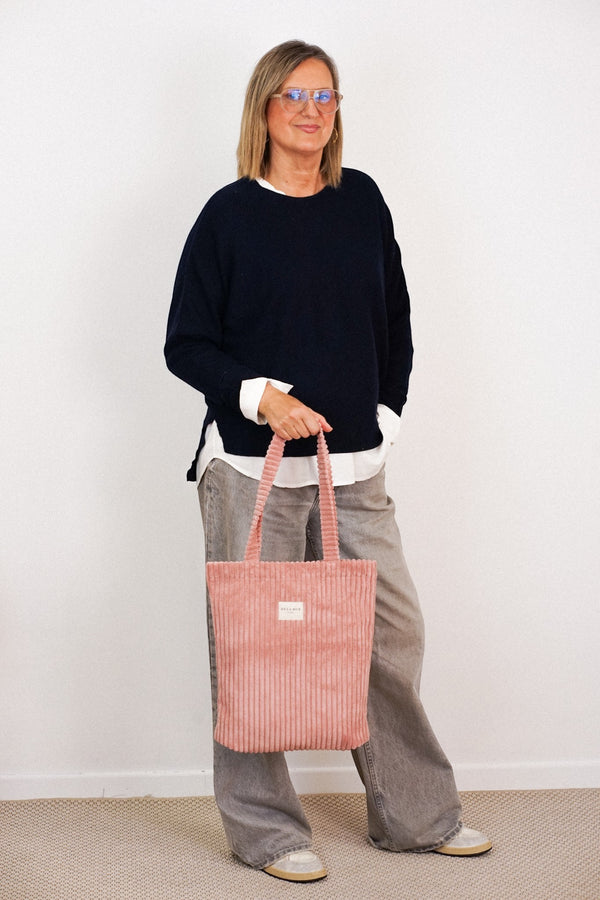 Bolsa Pequeña Cremallera Crepe