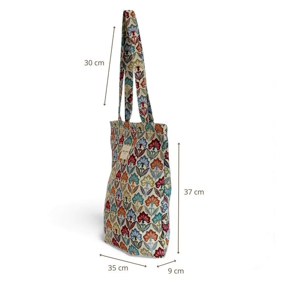 Bolsa Pequeña Cremallera Flora
