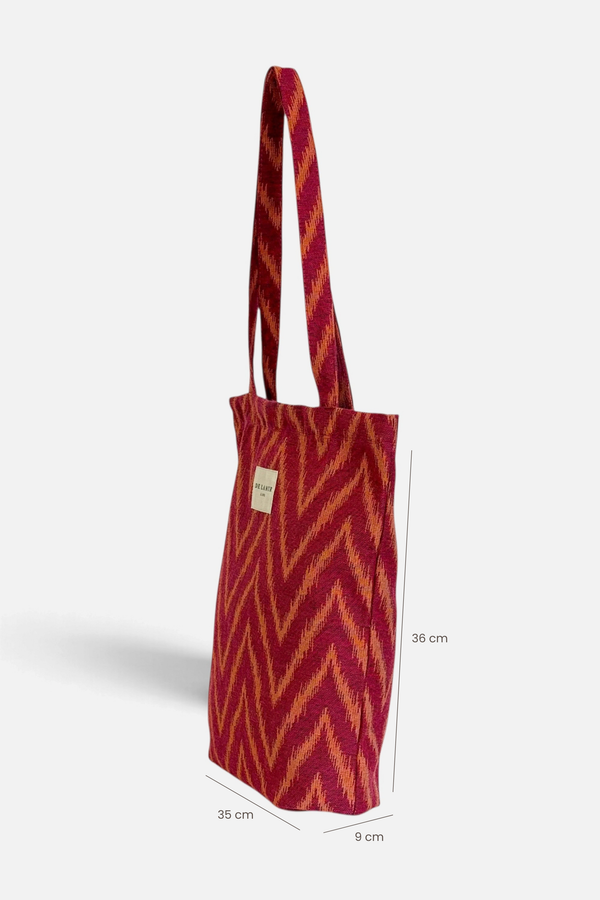 Bolsa Pequeña Cremallera Fuego