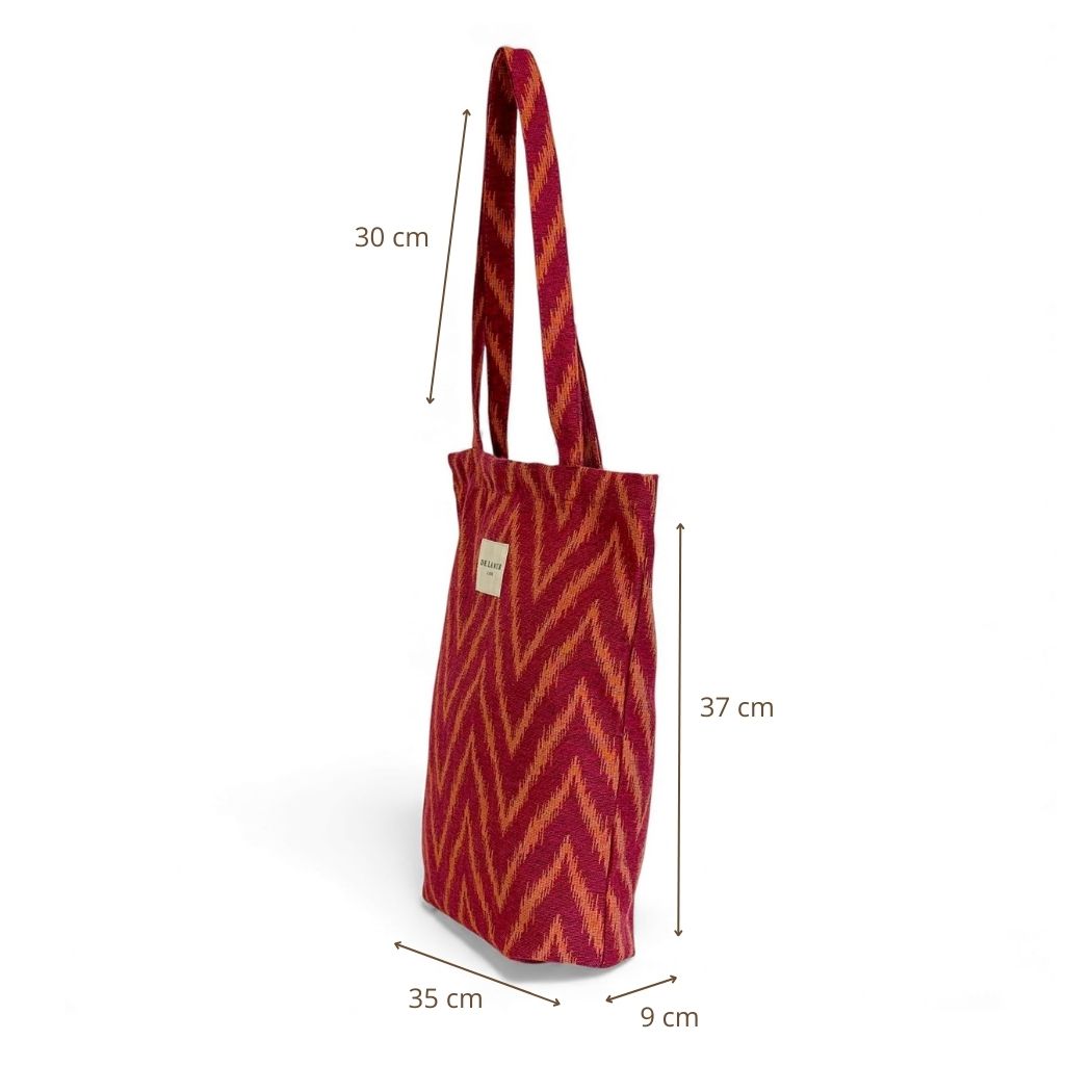 Bolsa Pequeña Cremallera Fuego