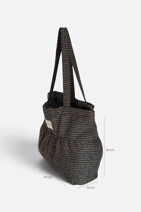 Borsa con volant Dana