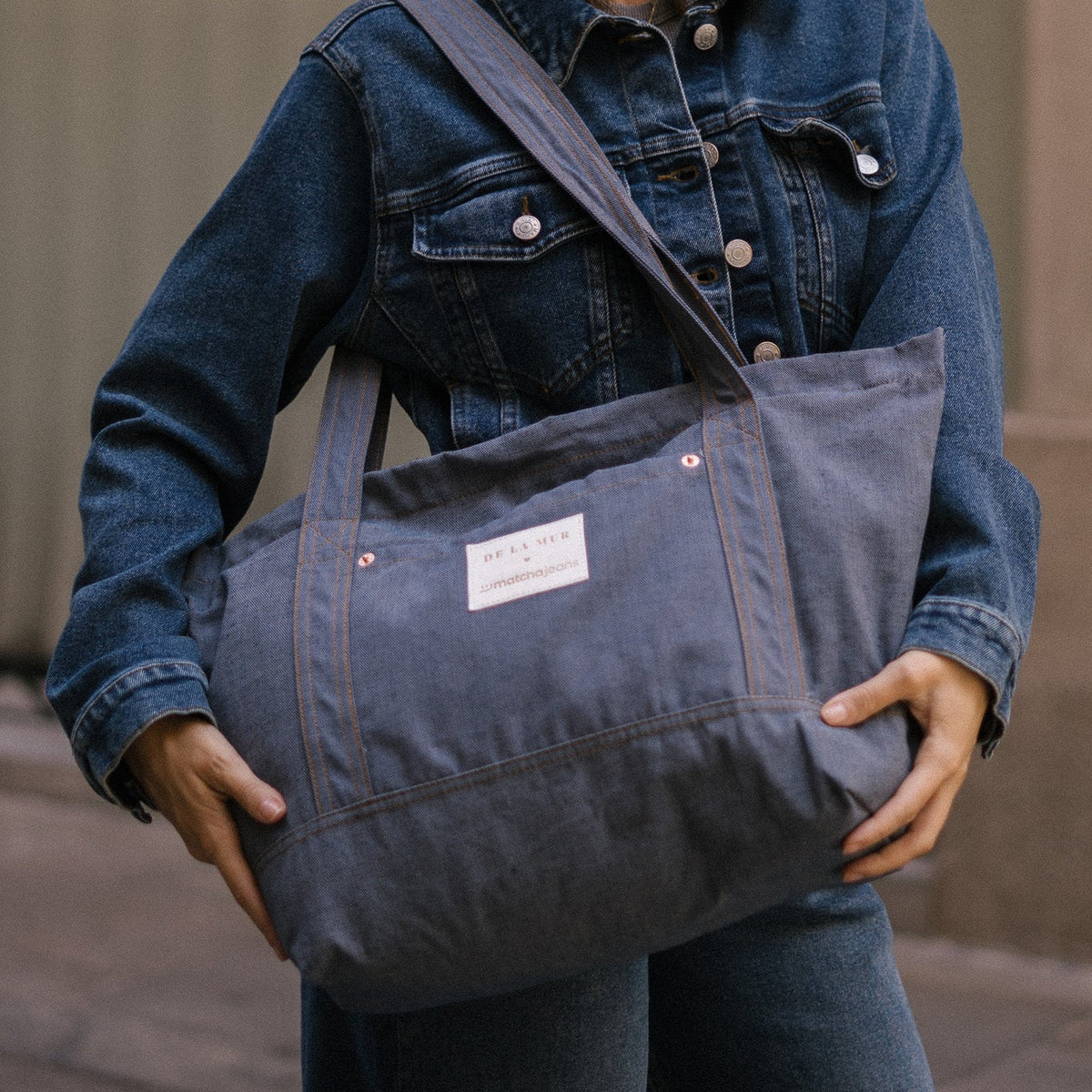 Bolsa Shopper De La Mur x Matcha Jeans
