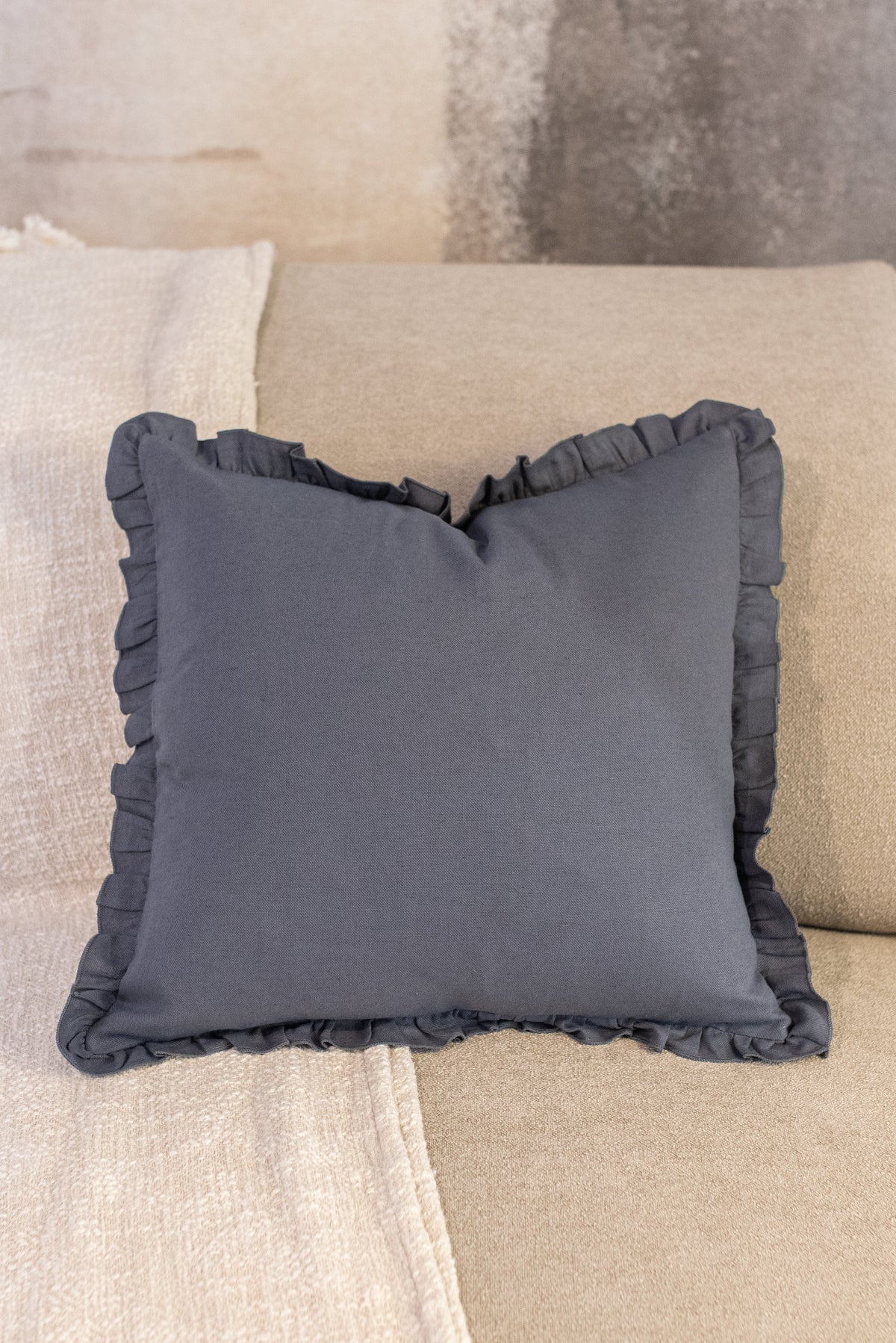 Funda Volantes Gris