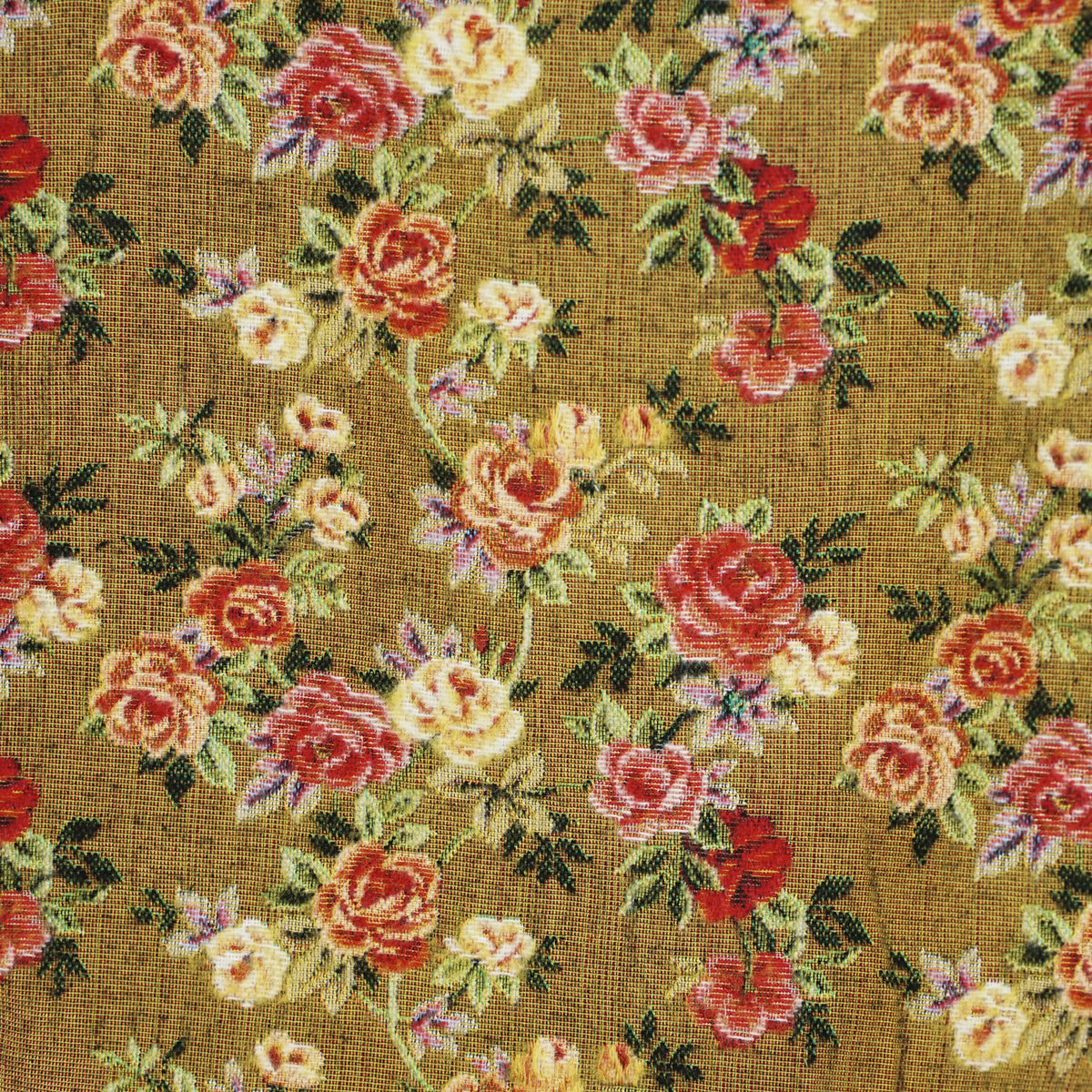 Bolsa pequeña Esme, estampado en beige, terracota, rojo, detalle del producto — De La Mur