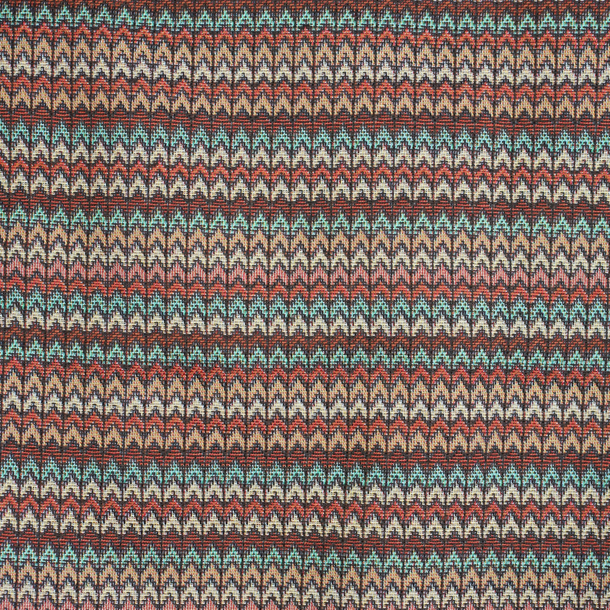 Neceser Fron, estampado en blanco, terracota, marrón, detalle del producto — De La Mur