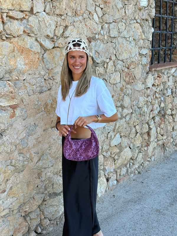 Bolso Evento Ovalado Violet