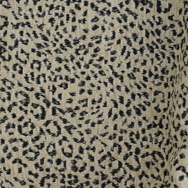 Neceser Koto, estampado en blanco, marrón, beige, detalle del producto — De La Mur