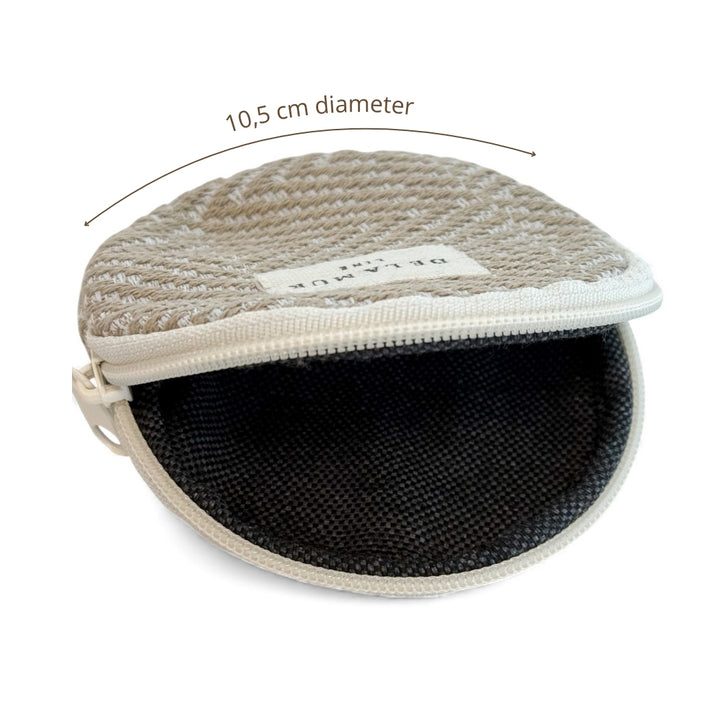 Monedero Redondo Arena