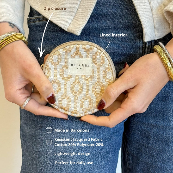 Monedero Redondo Chipre