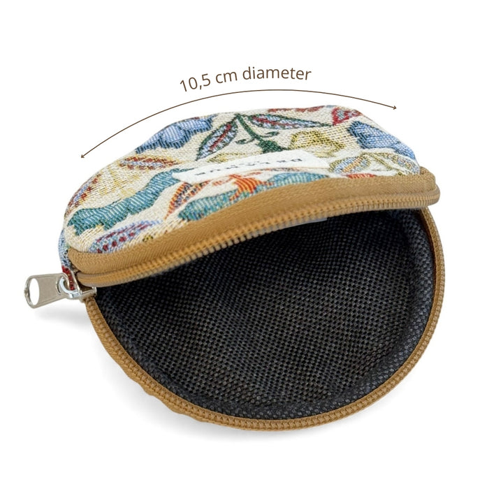 Monedero Redondo Flora