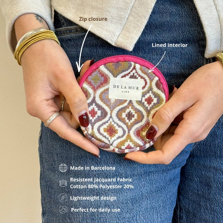 Monedero Redondo Onda