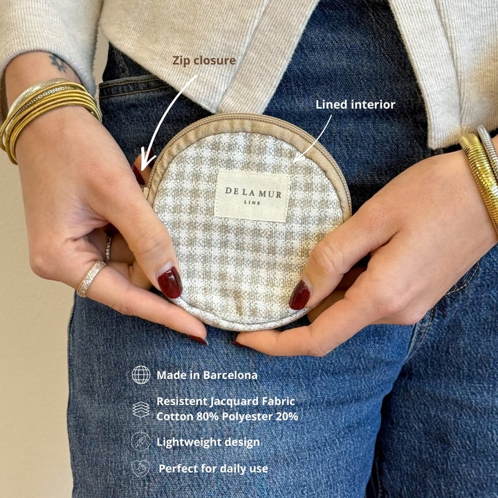 Monedero Redondo Vison