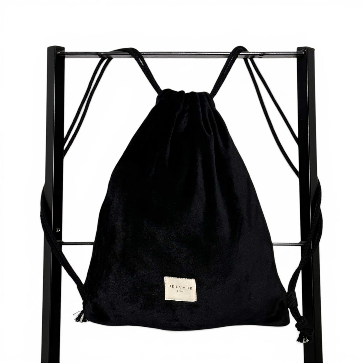 Sac à dos à cordes Noir