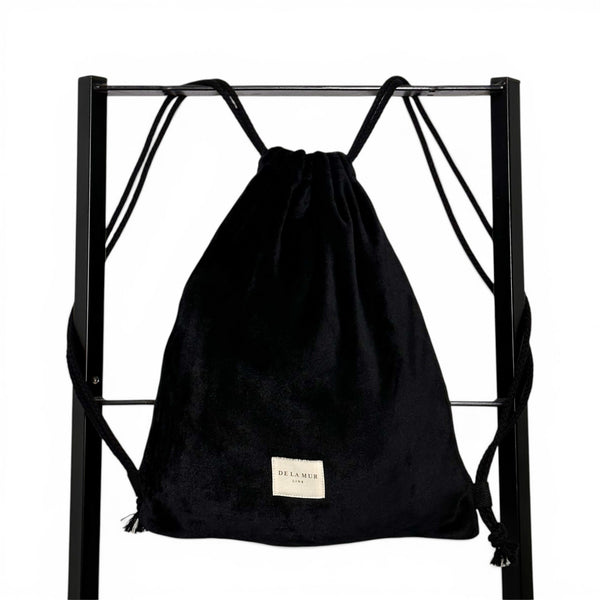 Sac à dos à cordes Noir