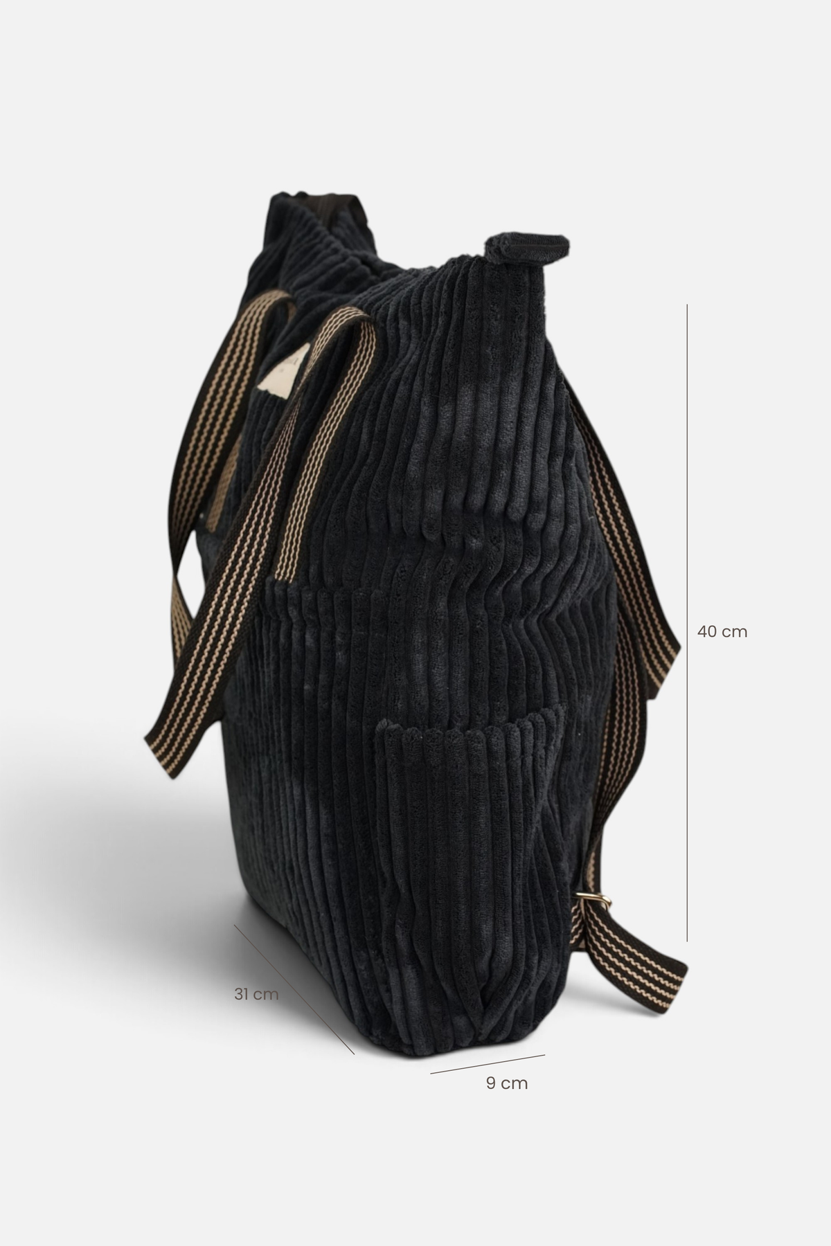 Curly Backpack Bag