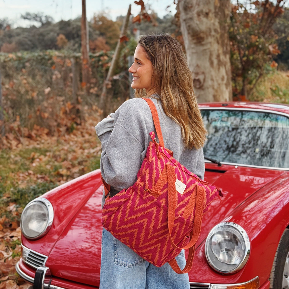 Mochila Bolso Fuego