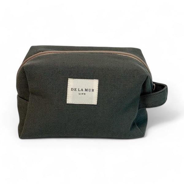 Medium size Khaki Toiletry Bag