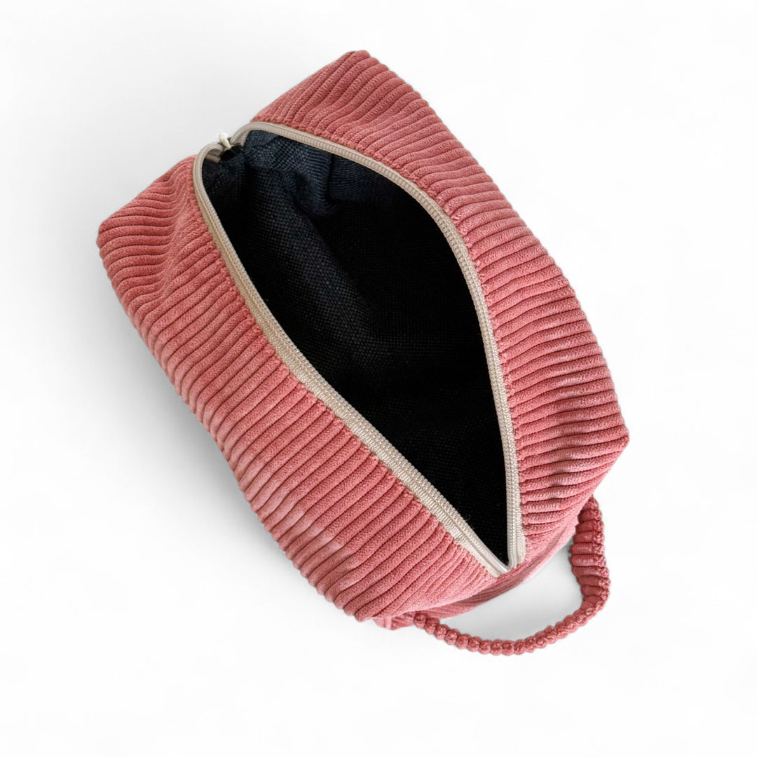 Medium size Coral Toiletry Bag