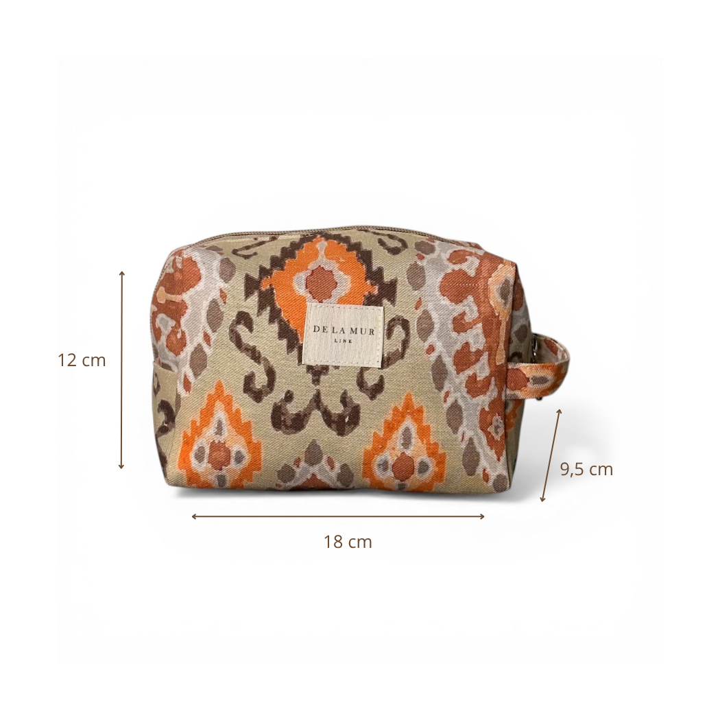 Trousse de toilette moyenne Ikat