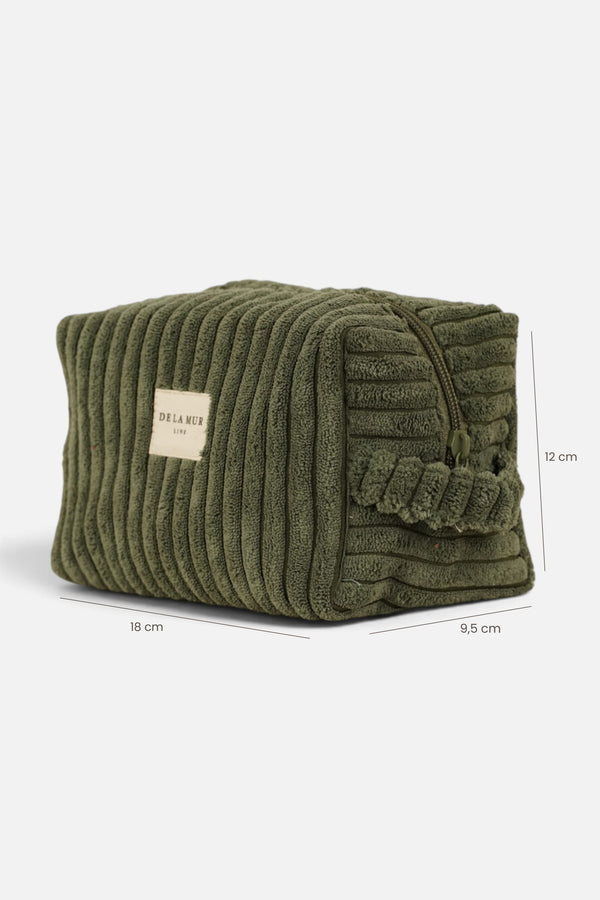 Medium Moss Toiletry Bag
