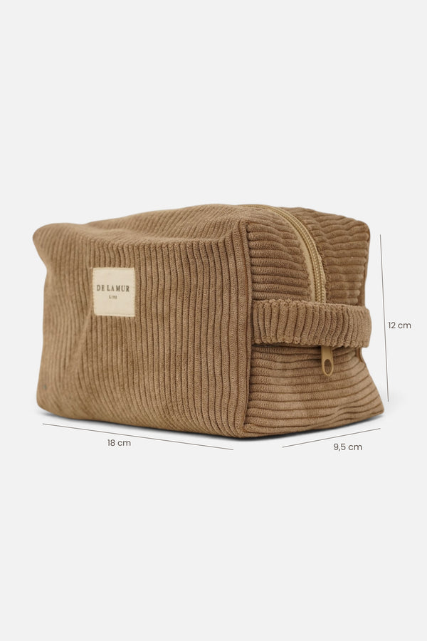 Medium Toast Toiletry Bag