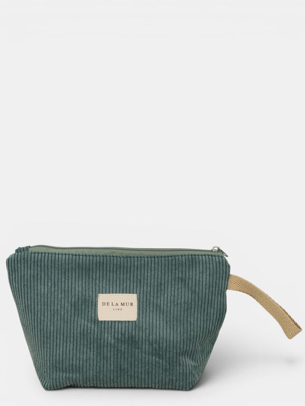 Neceser Jade, acabado verde jade, vista frontal — De La Mur