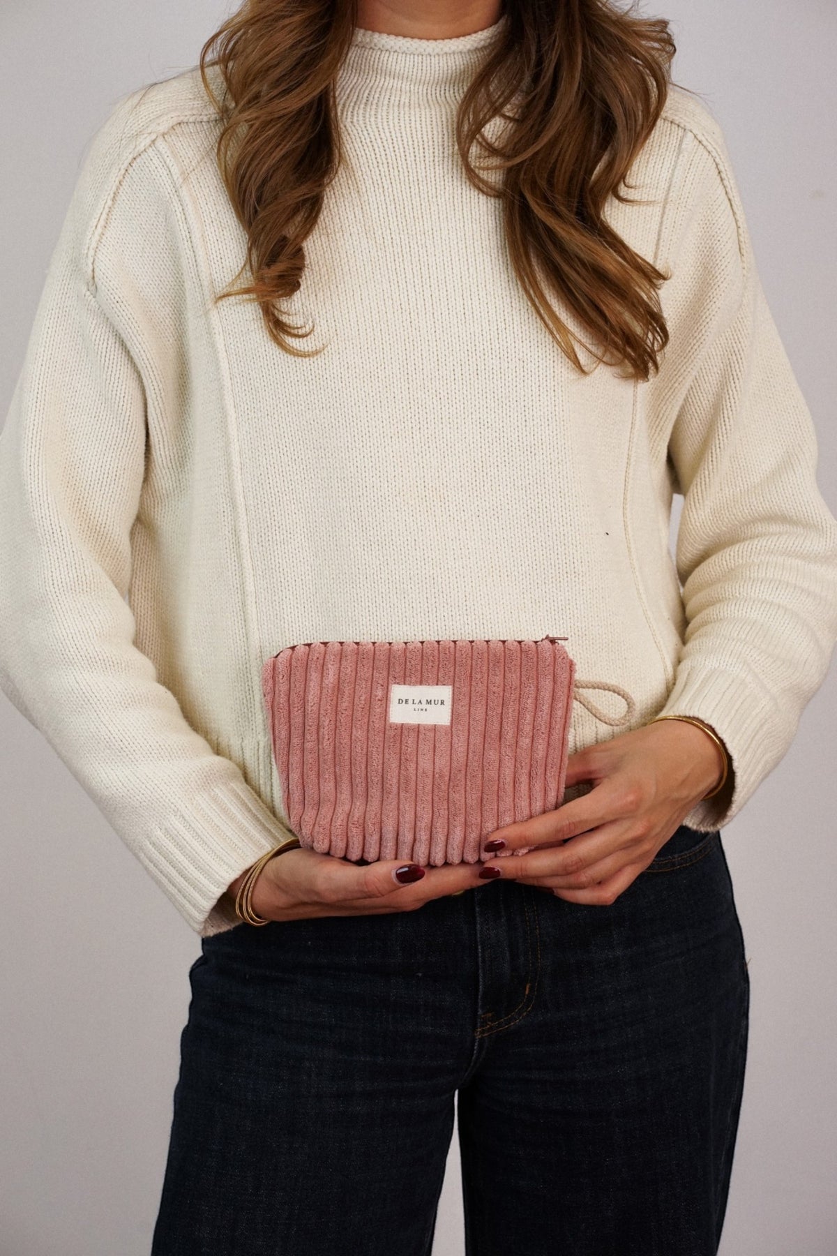 Small Crepe Toiletry Bag