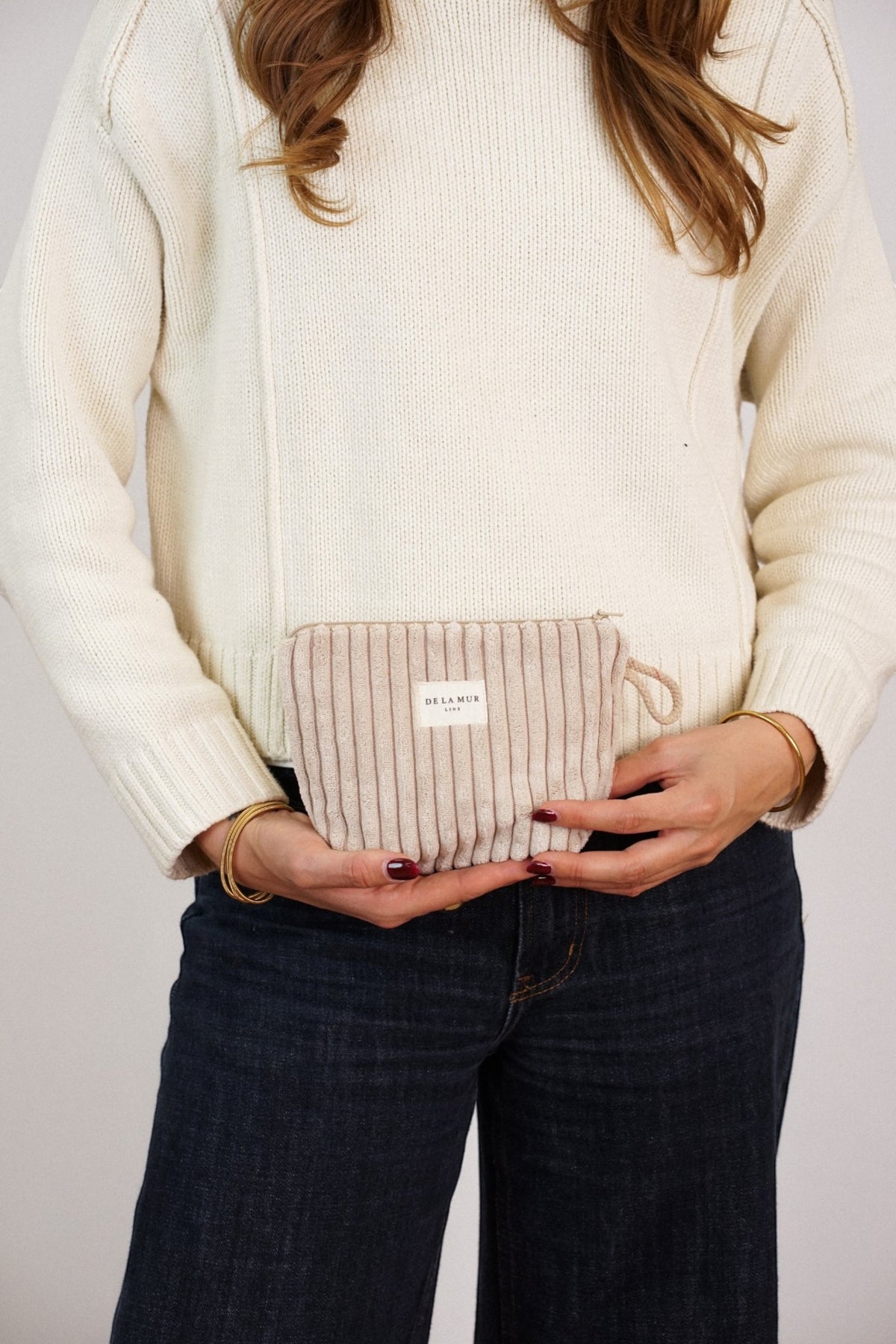 Small Moka Toiletry Bag