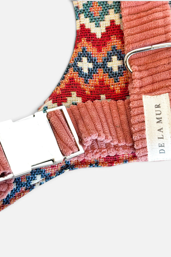 Geschirr-und-Leine-Set Coral