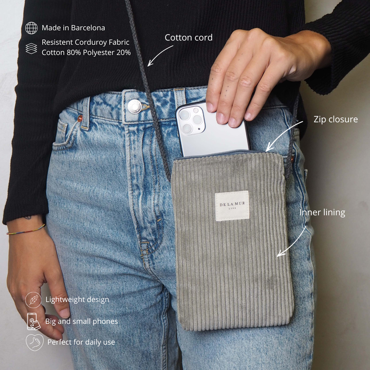 Bosseta de mà Porta Mòbil Ash