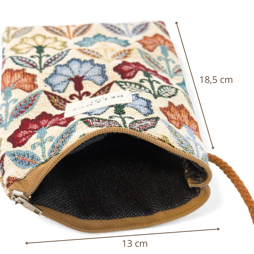 Bolsito Porta Móvil Flora