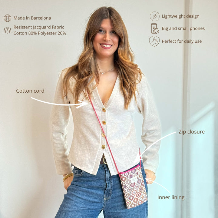 Bolsito Porta Móvil Onda