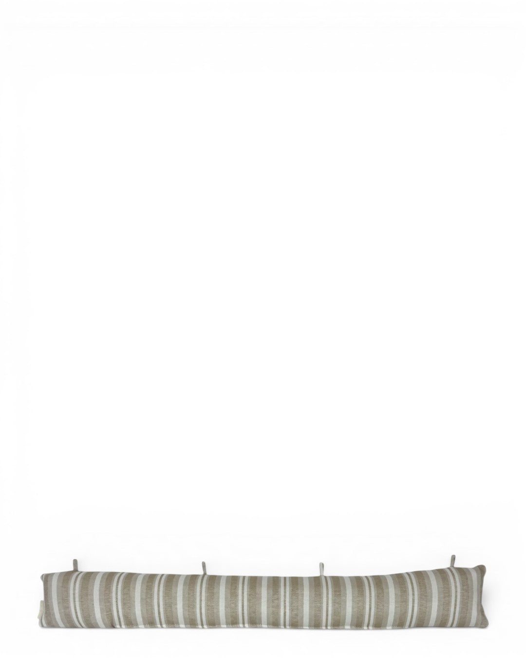 Malik product, print in brown, beige and white, front view — De La Mur