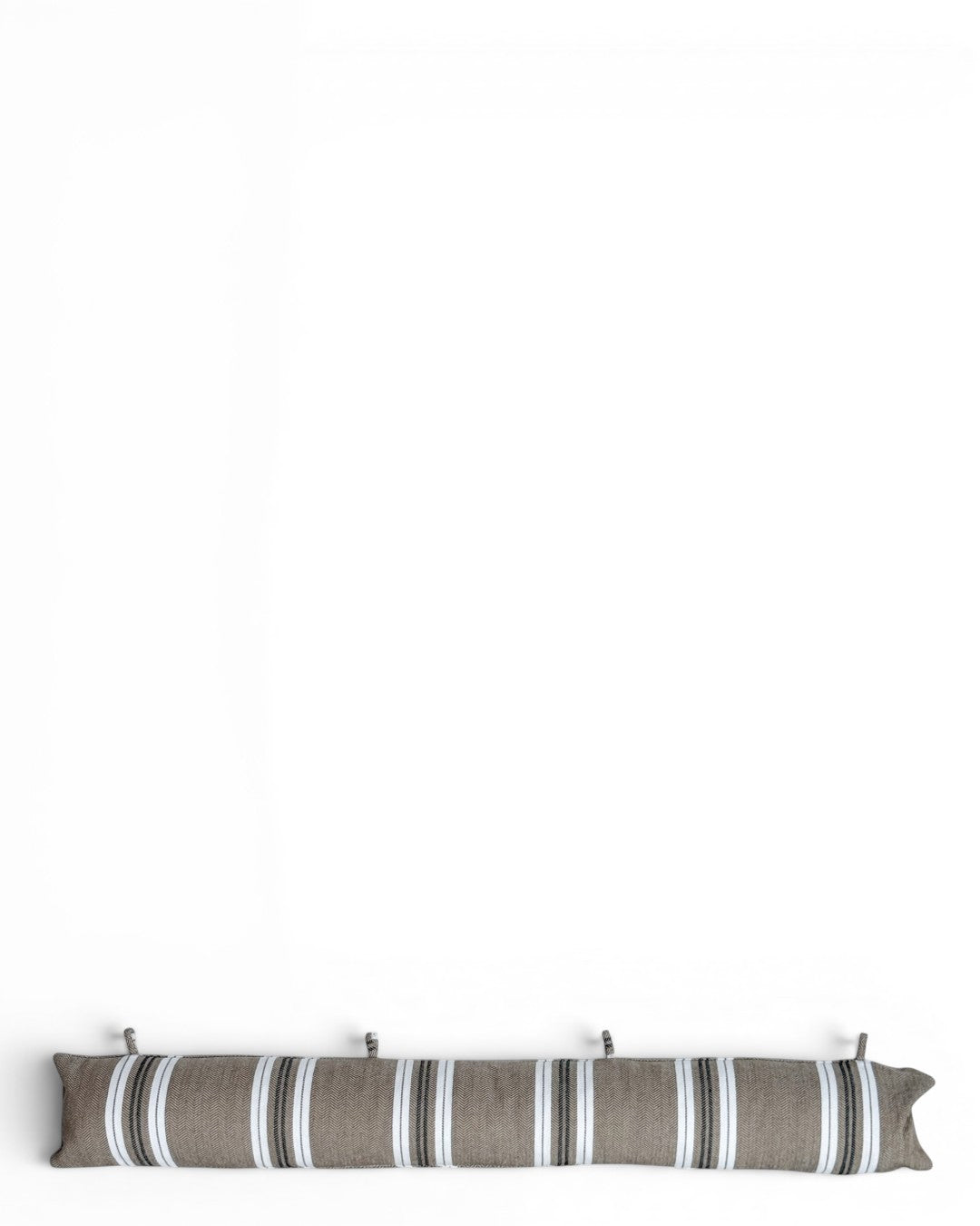 Sares product, print in grey, white and brown, front view — De La Mur