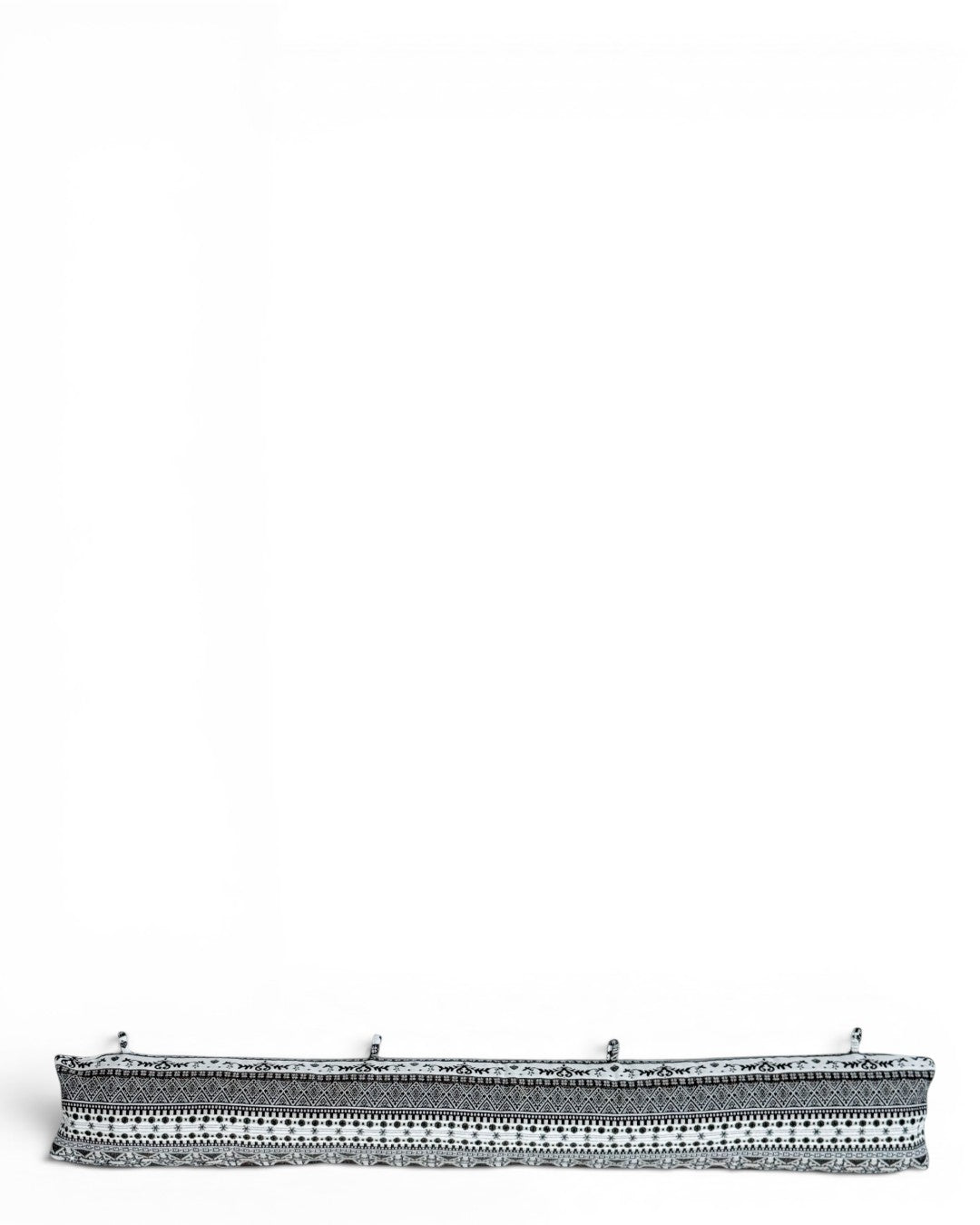 Suiza product, print in grey, front view — De La Mur