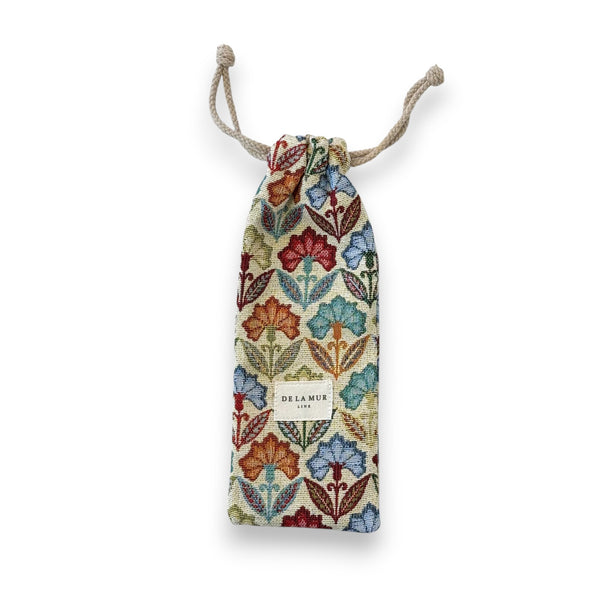 Abanico y Funda Flora
