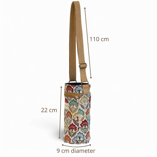 Bolso Porta Botellas Flora