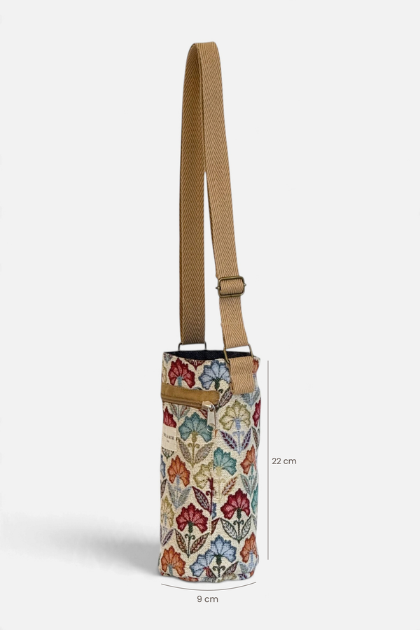 Bolso Porta Botellas Flora