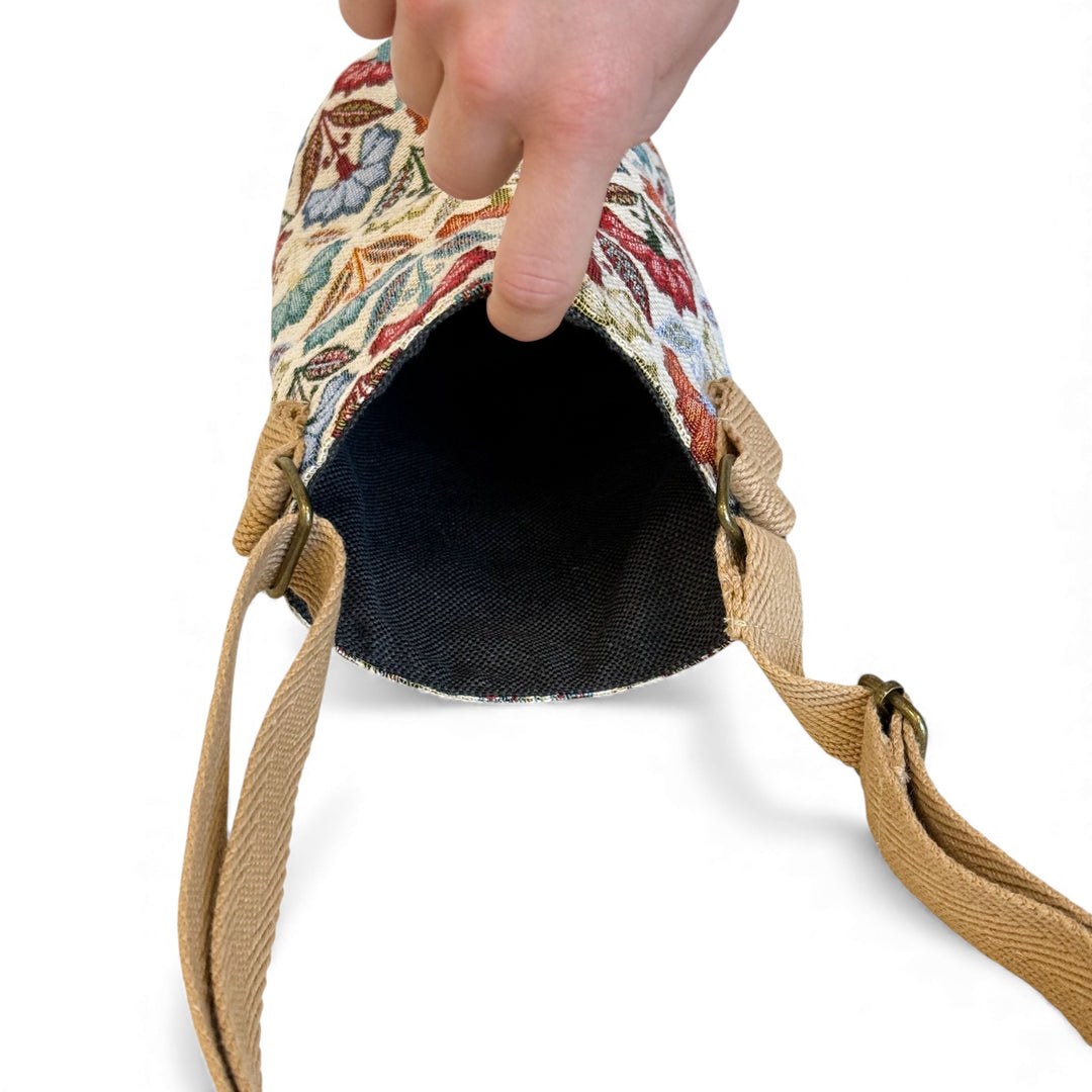 Bolso Porta Botellas Flora