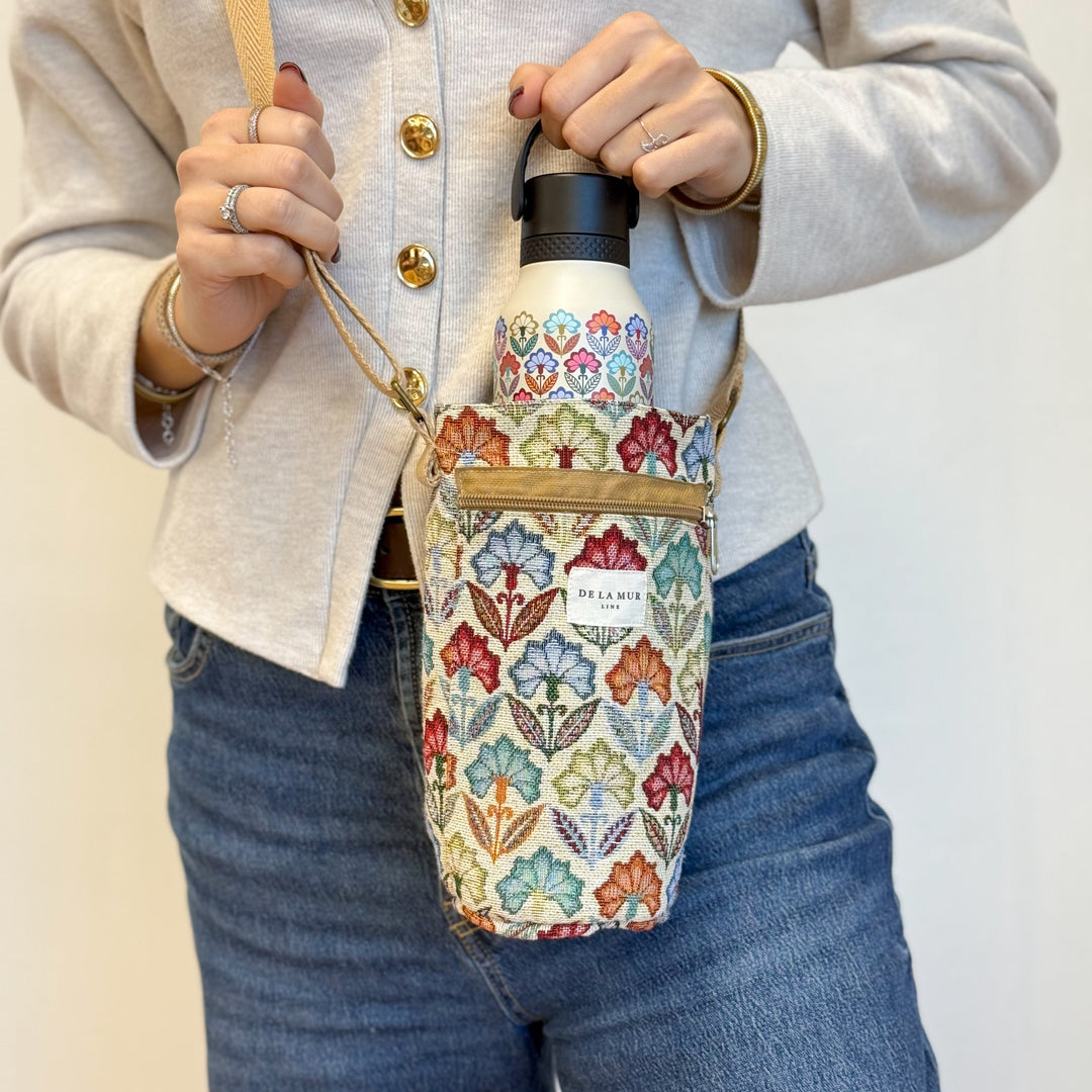 Bolso Porta Botellas Flora