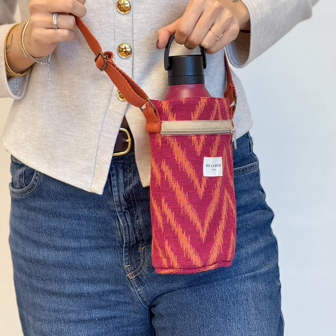 Bolso Porta Botellas Fuego