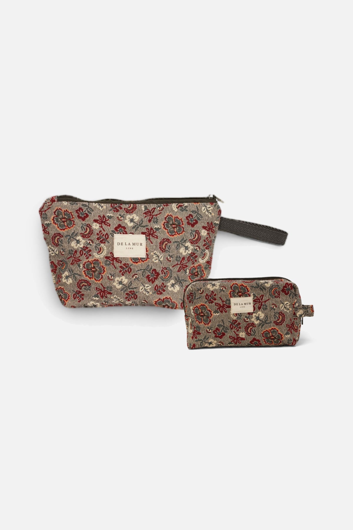Pack neceser grande y neceser mediano de flores Nira