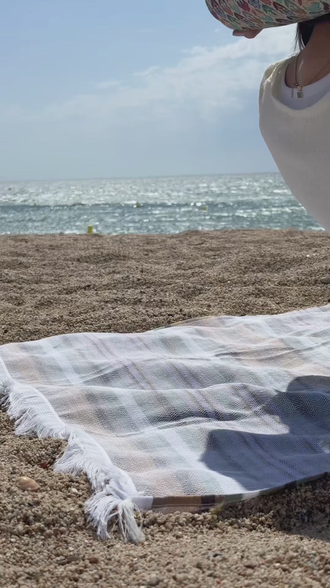 Cojín Playa Flora